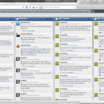 Hootsuite in a Application Window