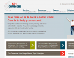 New 501 Commons Landing Page