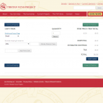The Tibetan Nuns Project Shopping Cart page