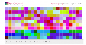 Screenshot of Lexadecimal.com