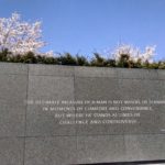 Engraved; The ultimate measure of a man is not where he stands in moments of comfort and convenience, but where he stands at times of challenge and controversy.
